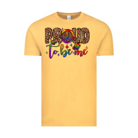 Vintage Mustard proud to be me Vintage Tee - JahusDesignShop