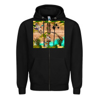 Black hunting life Zipper Hoodie - TumblerDesignByShophia