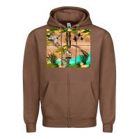 Chestnut hunting life Zipper Hoodie - TumblerDesignByShophia