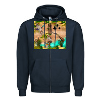 Navy hunting life Zipper Hoodie - TumblerDesignByShophia