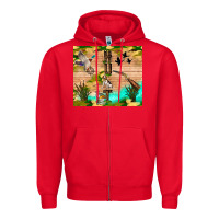 Red hunting life Zipper Hoodie - TumblerDesignByShophia