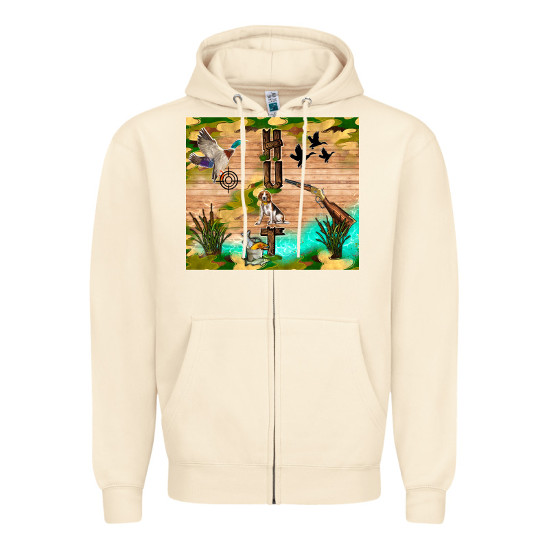 Hunting Life Zipper Hoodie by TumblerDesignByShophia | Teevron