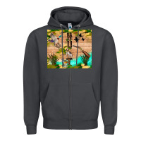 Smoke hunting life Zipper Hoodie - TumblerDesignByShophia