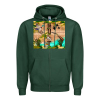 Sports Green hunting life Zipper Hoodie - TumblerDesignByShophia