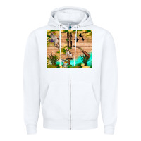 White hunting life Zipper Hoodie - TumblerDesignByShophia