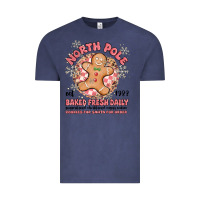 Vintage Denim north pole baked fresh daily Vintage Tee - MaliasSmallBusiness