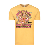 Vintage Mustard north pole baked fresh daily Vintage Tee - MaliasSmallBusiness