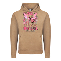 Vintage Coffee god is within her she will not fail Vintage Hoodie - MaliasSmallBusiness