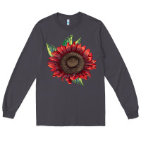Smoke ProCut Red Sunflower Long Sleeve Tee - LillyAllenDesigns