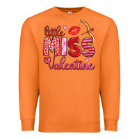 Carrot little miss valentine Premium Sweatshirt - OliviaCreatesArt