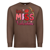 Chestnut little miss valentine Premium Sweatshirt - OliviaCreatesArt