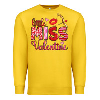 Lemon little miss valentine Premium Sweatshirt - OliviaCreatesArt