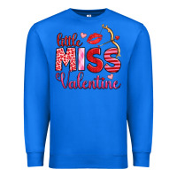 True Royal little miss valentine Premium Sweatshirt - OliviaCreatesArt