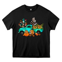 Black cactus pumpkin truck fall Heavy Core Tee - JahusDesignShop
