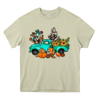 Mossy cactus pumpkin truck fall Heavy Core Tee - JahusDesignShop