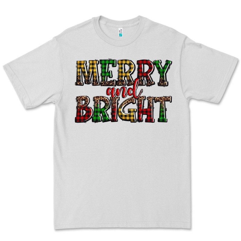 Merry And Bright Premium Tee by AdoDesignShop | Teevron