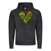 Vintage Black pineapple heart Vintage Hoodie - Jasminsmagicworld