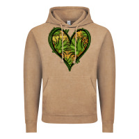 Vintage Coffee pineapple heart Vintage Hoodie - Jasminsmagicworld