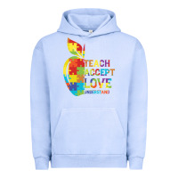 Pigment Grape Ice Autism Teach Accept Understand Love Urban Hoodie - CowhideDigitalArt