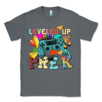 Charcoal Heather leveled up pre k Classic Tee - NancyCooperArtShop