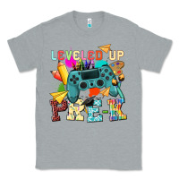Heather Grey leveled up pre k Classic Tee - NancyCooperArtShop