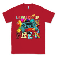 Red leveled up pre k Classic Tee - NancyCooperArtShop