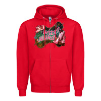 Red Desert dreamer Cowgirl boots hat Zipper Hoodie - HowdyJamesFarm