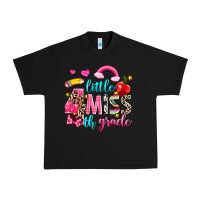 Black little miss fourth grade Urban Heavy Tee - NancyCooperArtShop