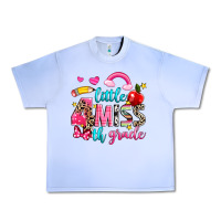 Little Miss Fourth Grade Urban Heavy Tee | Teevron