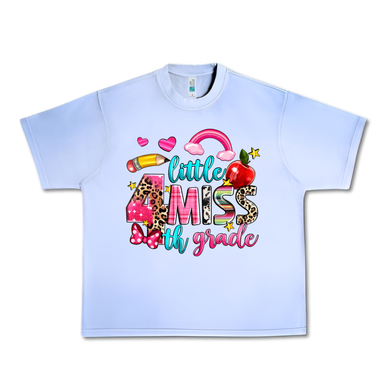 Little Miss Fourth Grade Urban Heavy Tee by NancyCooperArtShop | Teevron
