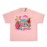 Salmon little miss fourth grade Urban Heavy Tee - NancyCooperArtShop