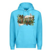 He Lives Easter Day Premium Hoodie | Teevron