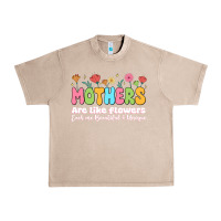 French Oak mothers are like flowers Urban Heavy Tee - JahusDesignShop