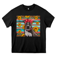Black western pitbull Heavy Core Tee - Artiststas