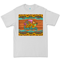Dove Grey hairboss 200z skinny sunflowers leopard hairdresser Premium Tee - Artiststas