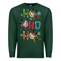 Sports Green ho ho ho Premium Sweatshirt - OliviaCreatesArt