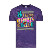 Cloud Purple team third grade Vintage Tee - NancyCooperArtShop