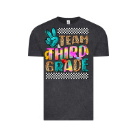 Vintage Black team third grade Vintage Tee - NancyCooperArtShop