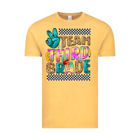 Vintage Mustard team third grade Vintage Tee - NancyCooperArtShop