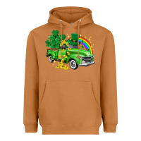 Meerkat western truck St. Patrick's Day Heavyweight Hoodie - HowdyJamesFarm