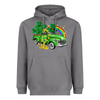 Storm western truck St. Patrick's Day Heavyweight Hoodie - HowdyJamesFarm