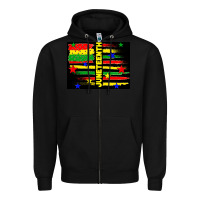 Black juneteenth american flag Zipper Hoodie - TumblerDesignByShophia