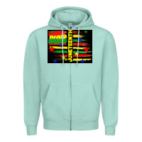 Seafoam juneteenth american flag Zipper Hoodie - TumblerDesignByShophia