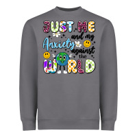 Storm just me and my anxiety against the world Heavyweight Sweatshirt - Artiststas
