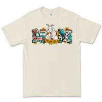 Bone goat mom serape leopard cowhide goat family Premium Tee - Artiststas