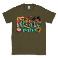 Army Green music teacher Classic Tee - NancyCooperArtShop