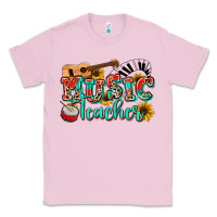 Bubblegum Pink music teacher Classic Tee - NancyCooperArtShop