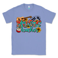 Colony Blue music teacher Classic Tee - NancyCooperArtShop