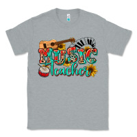 Heather Grey music teacher Classic Tee - NancyCooperArtShop