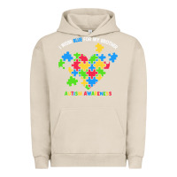Pigment French Oak Wear Blue For My Brother Autism Urban Hoodie - CowhideDigitalArt